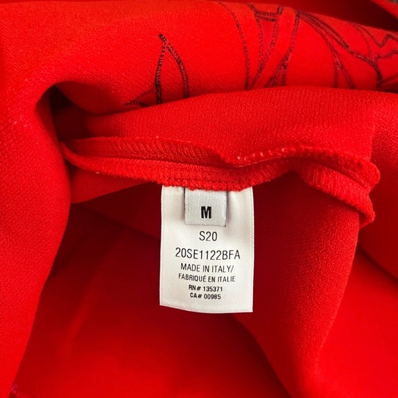 OSCAR DE LA RENTA Embroidered Floral Knit Fit-&-Flare Dress NEW - Picture 6 of 7